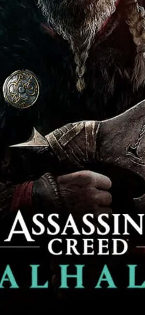 Iphone Xs Assassin's Creed Valhalla Background — Realme C100x Picha ya Ukuta