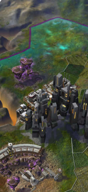 Picha ya iPhone XS Civilization Beyond Earth — Vivo T5 Picha ya Ukuta