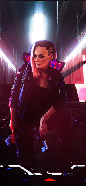 Iphone Xs Max Cyberpunk 2077 Background — Honor X5d Plus Picha ya Ukuta