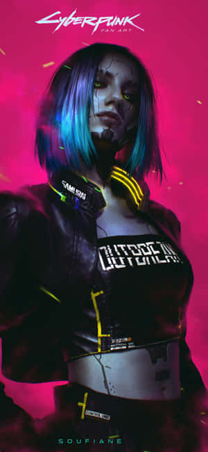 Iphone Xs Max Cyberpunk 2077 Background — Honor X Picha ya Ukuta