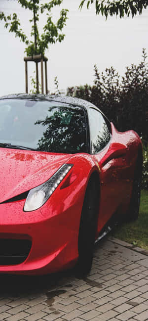 Iphone Xs Max Ferrari Background — Vivo T5 Picha ya Ukuta