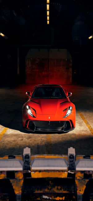Iphone Xs Max Ferrari Background — Realme Narzo 80x Picha ya Ukuta