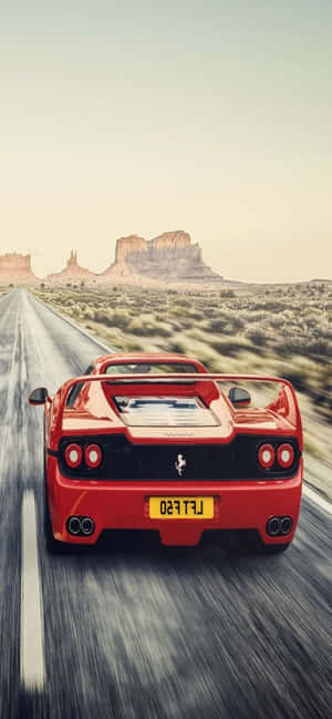 Iphone Xs Max Ferrari Background — Realme Narzo 80 Lite 5G Picha ya Ukuta