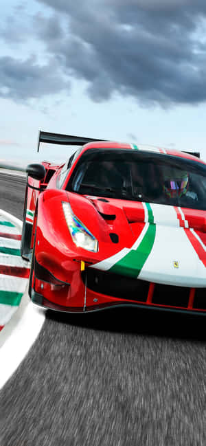 Iphone Xs Max Ferrari Background — Realme P4R Picha ya Ukuta