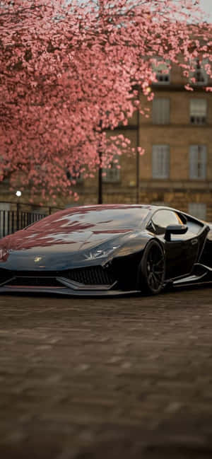 Iphone Xs Max Lamborghini Background — Tecno Pova 7 Ultra Picha ya Ukuta