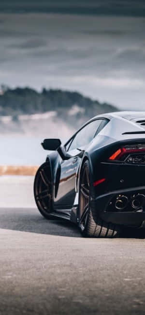 Iphone Xs Max Lamborghini Background — Galaxy F56 Picha ya Ukuta