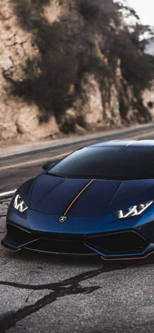 Iphone Xs Max Lamborghini Background — Realme Narzo 80 Lite Picha ya Ukuta