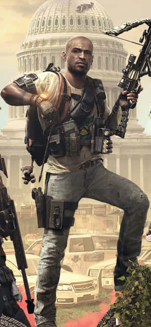 Iphone Xs Max The Division Background — Galaxy M Picha ya Ukuta
