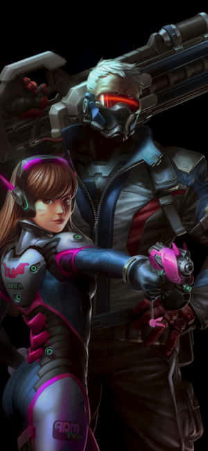 Iphone Xs Max Overwatch Background — Honor X5d Plus Picha ya Ukuta