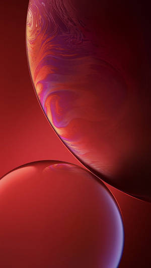 Iphone Xs Sayari Nyekundu Wallpaper — iPhone Xs Picha ya Ukuta