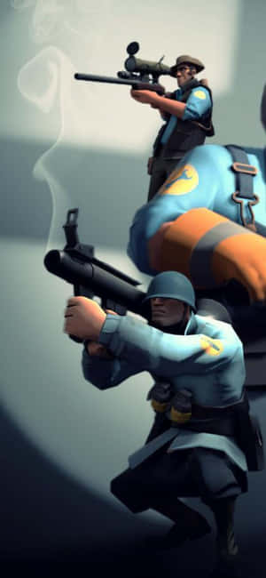 Iphone Xs Team Fortress 2 Background — Vivo Y60 Picha ya Ukuta