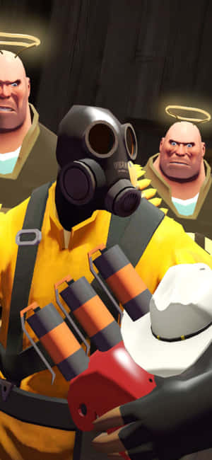 Iphone Xs Team Fortress 2 Background — Vivo Y60 Picha ya Ukuta