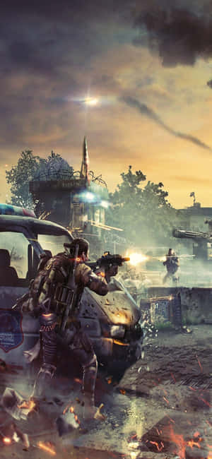 Iphone Xs The Division Background — Motorola Edge 70 Plus Picha ya Ukuta