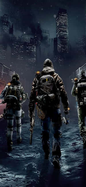 Iphone Xs The Division Background — OnePlus 13T Picha ya Ukuta