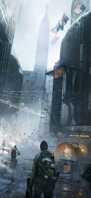 Iphone Xs The Division Mandhari — OnePlus 13s Picha ya Ukuta
