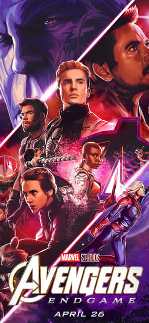 Avengers Endgame background — Moto E15 Picha ya Ukuta