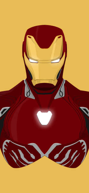 Iron Man Iphone X — Vivo V70 FE Picha ya Ukuta