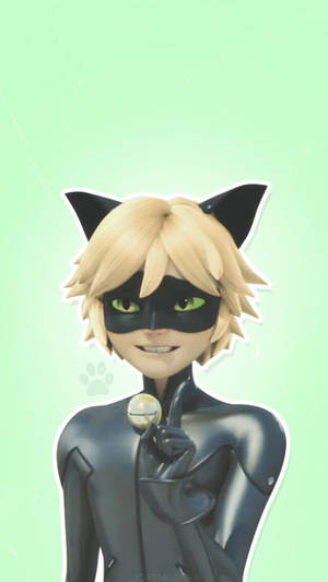 Picha ya mandhari ya Ishara Tamu ya Cat Noir