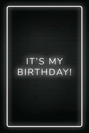 It Is My Birthday Glowing Announcement — Huawei MatePad 11.5 (2026) Picha ya Ukuta