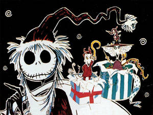 Jack Kama Santa Kwa The Nightmare Before Christmas