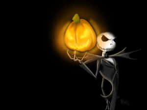 Jack Skellington, Mfalme wa Mji wa Halloween, kutoka kwenye filamu ya Tim Burton ya The Nightmare Before Christmas — The Nightmare Before Christmas Picha ya Ukuta