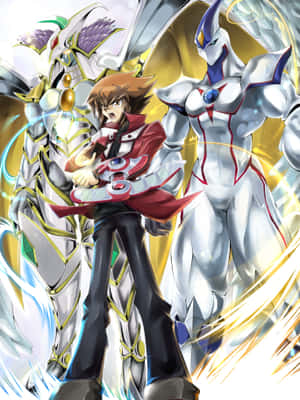 Jaden Yuki ready for an epic duel — iPad Pro 12.9 Picha ya Ukuta