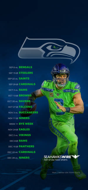 Jadwal Seattle Seahawks wallpaper — iPhone 16 Pro Max Picha ya Ukuta