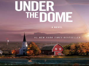 Jalada la Kitabu la Under The Dome — Uzuri wa vitabu Picha ya Ukuta
