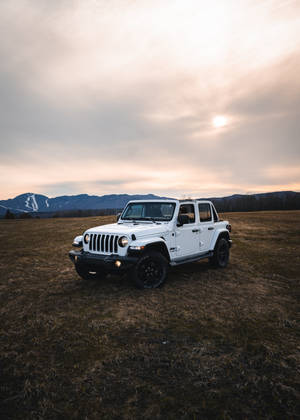 Jeep Wrangler Safi Sifuri Wallpaper — OnePlus Pad Picha ya Ukuta
