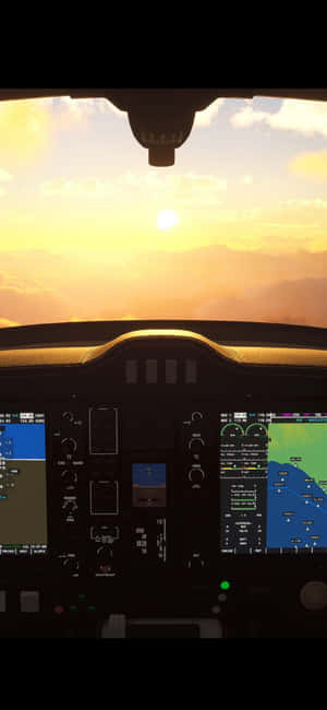Iphone Xs Microsoft Flight Simulator Background — POCO X8 Power Picha ya Ukuta