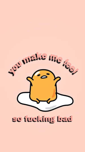 Gudetama Phone — Sanrio GIF Picha ya Ukuta