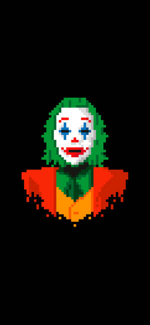 Joker Simu Pixels — iPhone 17e Picha ya Ukuta
