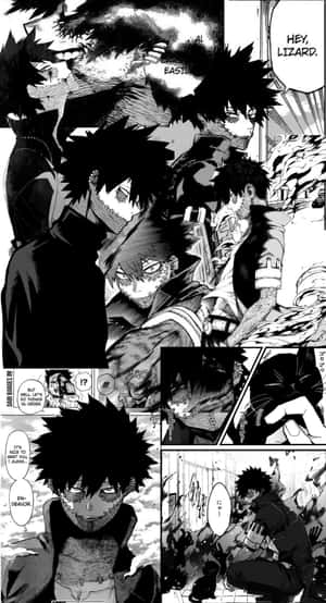 Jopo la Manga — Panel ya manga Picha ya Ukuta