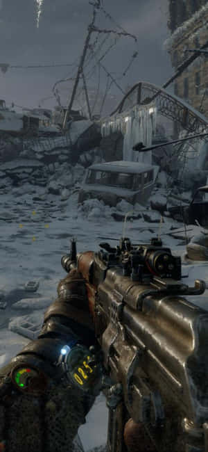 Iphone X Metro Exodus Background — OnePlus R Picha ya Ukuta