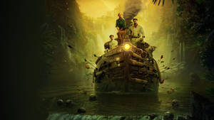 Jungle Cruise Riverboat Teaser 2021 wallpaper. — Magharibi Picha ya Ukuta