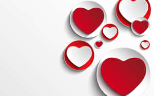 Mandhari ya Aesthetic Heart — Aesthetic moyo Picha ya Ukuta