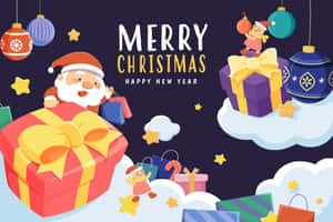 Vichaka vya Krismasi — Krismasi ya kompyuta ya mezani Picha ya Ukuta