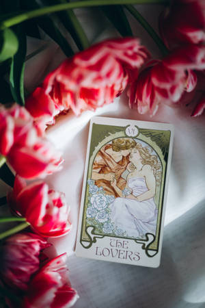 Kadi ya Tarot ya Wapenzi — Xiaomi Pad 7S Pro 12.5 Picha ya Ukuta