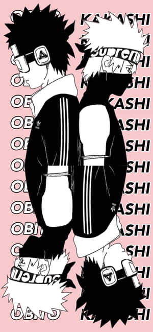 Kakashi Na Obito — Vivo V Picha ya Ukuta