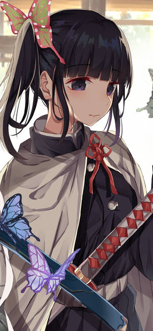 Kanao ya Demon Slayer kwa Simu — Demon slayer phone Picha ya Ukuta