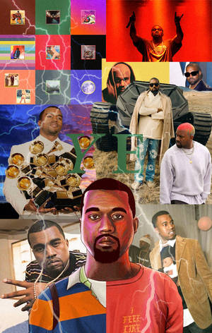 Kifurushi cha Albamu ya Kanye West — Galaxy Tab S11 Picha ya Ukuta