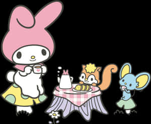 Picha Bapa ya Wahusika wa Sanrio My Melody Risu Image008 - Wahusika wa My Melody