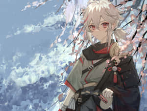 Kazuha — Genshin impact Picha ya Ukuta