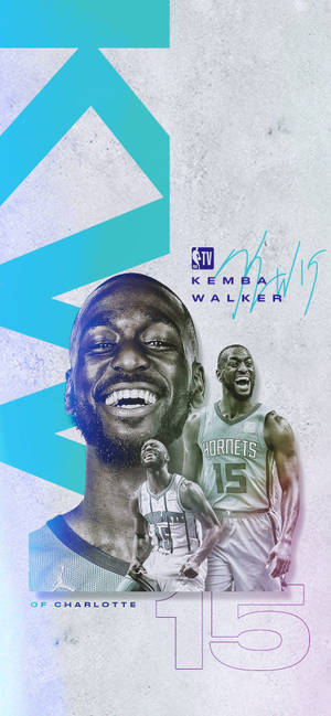 Kemba Walker kwa wallpapa ya mobaili. — iPhone 15 Pro Picha ya Ukuta