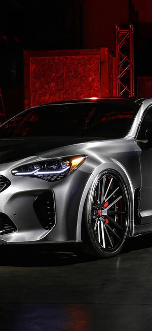 1125x2436 Download 1125x2436 Dub Kia Stinger, Silver, Cars Wallpaper — iPhone 14 Picha ya Ukuta