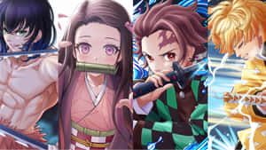 Picha za 4k za Kiboko cha Damu — Rui Demon Slayer Picha ya Ukuta