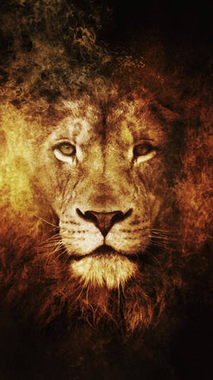 Kichwa cha Simba Abstract Iphone 6