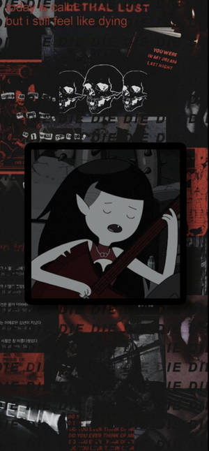 Marceline ya Aesthetic ya Alt — iPhone 17e Picha ya Ukuta