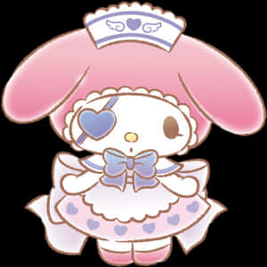 #mymelody #mrembo #rangi #mlipuko wa rangi #kuchora kwa mkono - Vibandiko vya My Melody vya Halloween, Pakua Picha ya HD