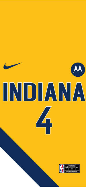 Tapeta ya kifua cha Indiana Pacers sanaa ya vector — ROG Phone 9 Picha ya Ukuta